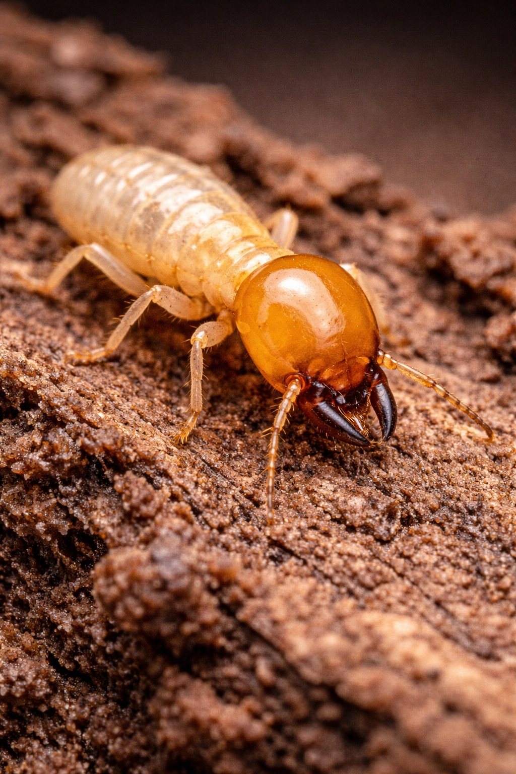 Termite structural damage discovered during a Wernex inspection in Southern Utah